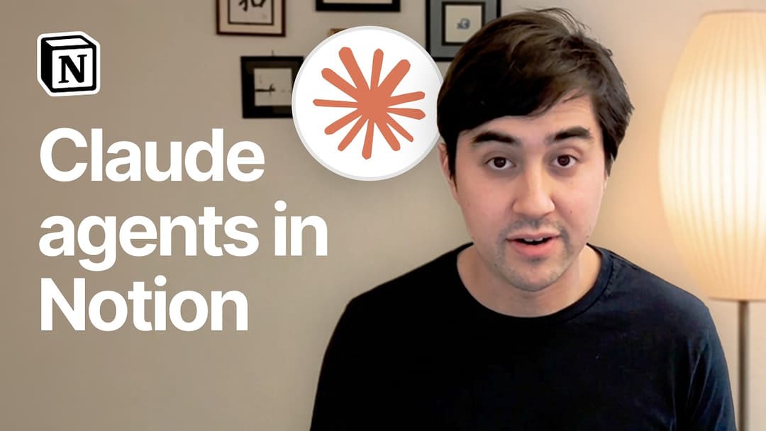 Utiliza agentes de Claude en Notion