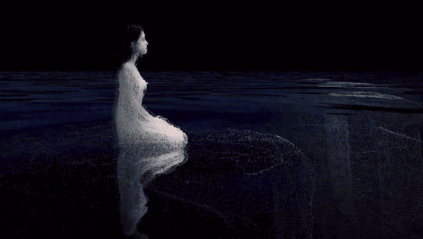 A still from Char's "Devices" show. Image from Char Stiles.