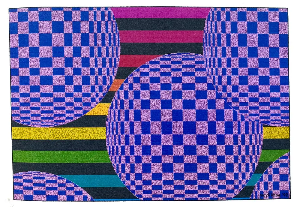 Some of May-Liâs first digital art, 1992. Image from May-Li Khoe.