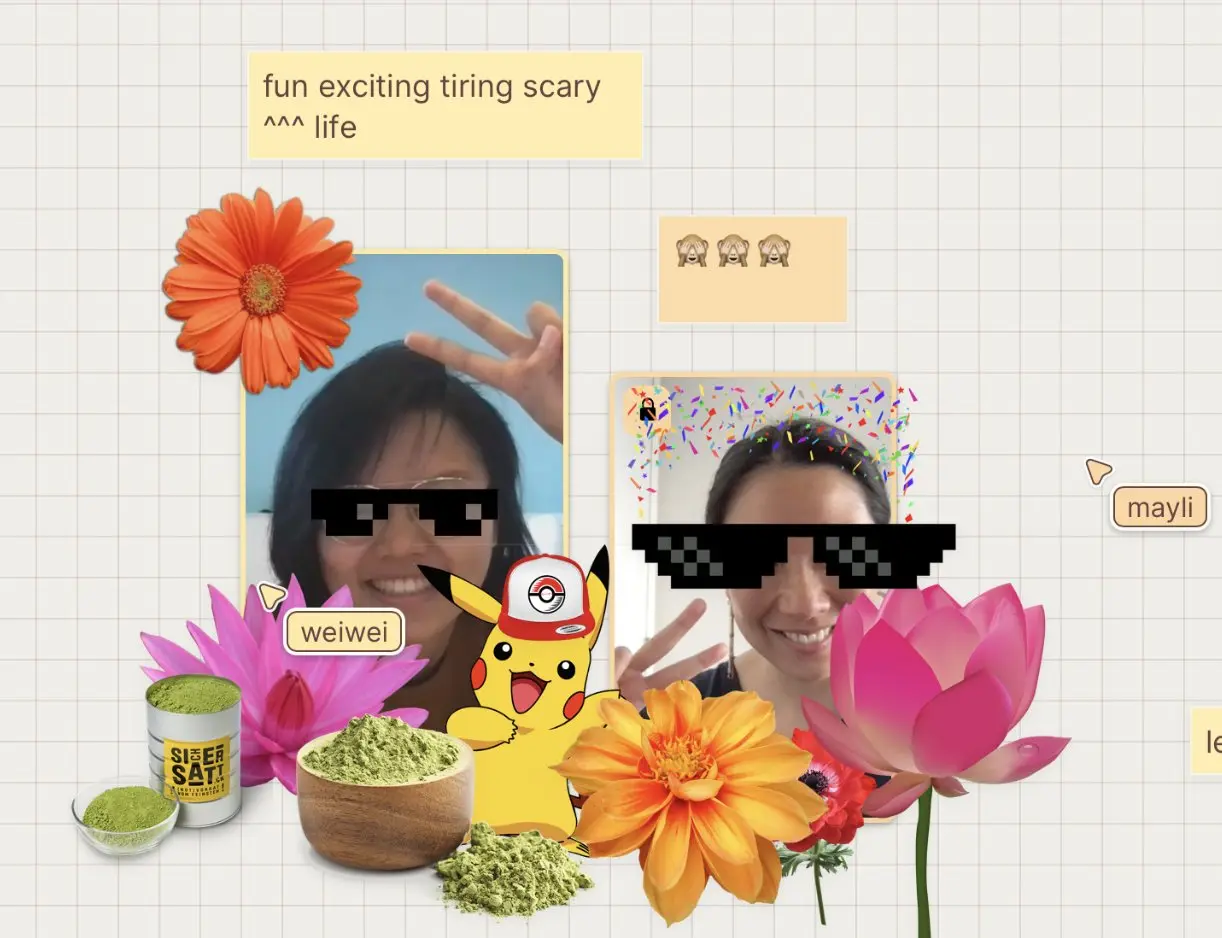 May-Li and Weiwei Hsu in MakeSpace. Image from May-Li Khoe.