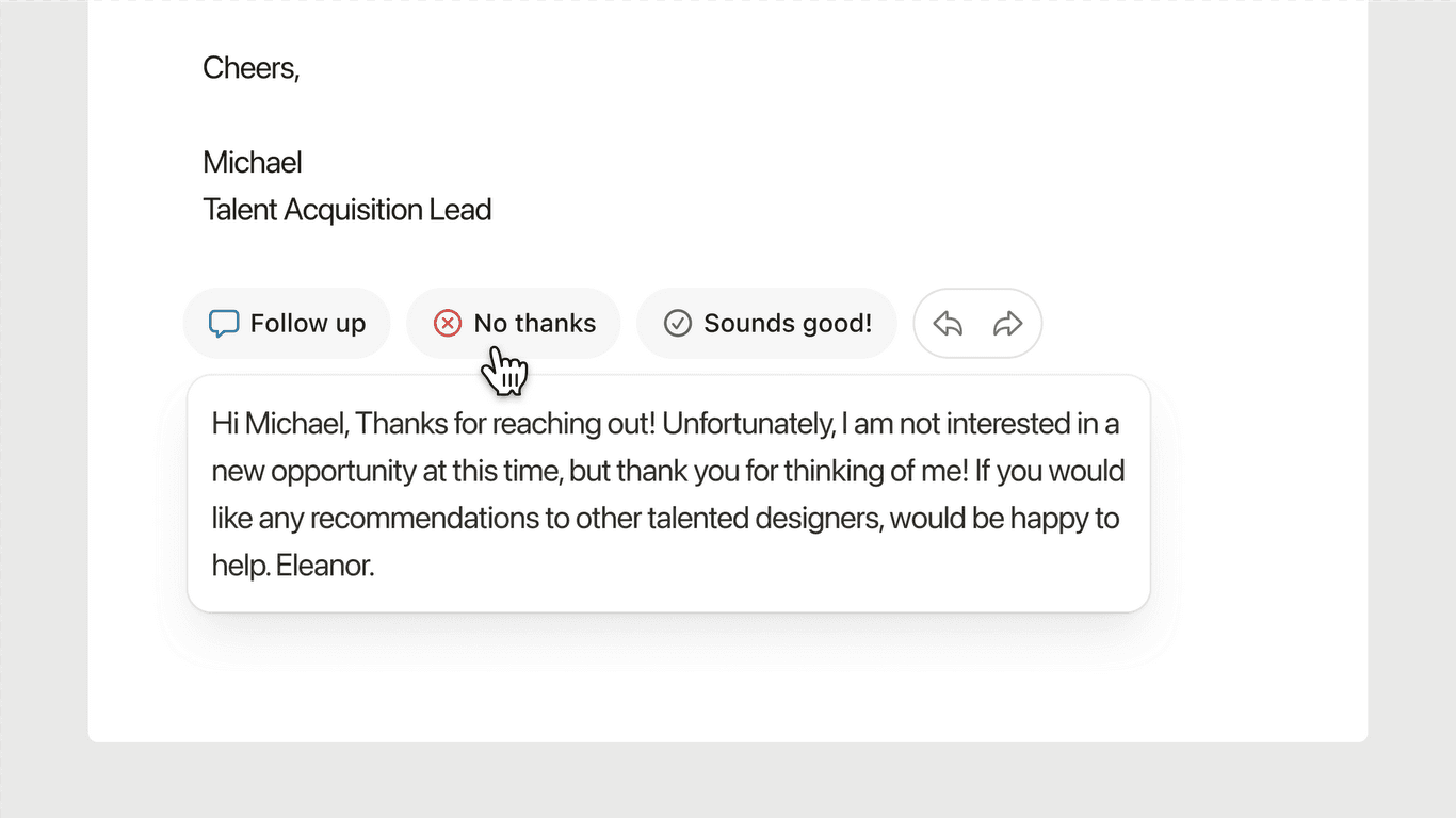 Notion Mail reply assistance