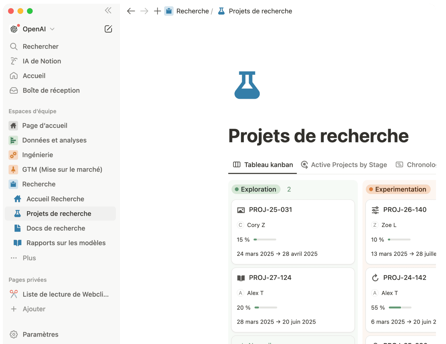« Notion intĂšgre dĂ©sormais notre flux de recherche et notre processus de dĂ©veloppement produit, et accĂ©lĂšre toujours plus les rĂ©unions, le codage, la livraison et lâitĂ©ration de nouveaux modĂšles », dĂ©clare Karina Nguyen de lâĂ©quipe de recherche dâOpenAI.