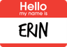 ERiN๋์ ํ๋กํ ์ฌ์ง