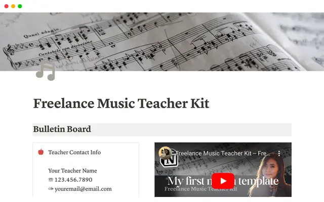 Freelance Music Teacher